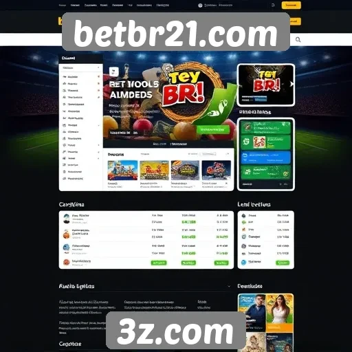 Revisão do design e usabilidade do site betbr21